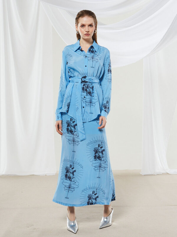 Ananke Cupro Printed Shirt