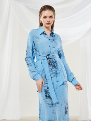 Ananke Cupro Printed Shirt