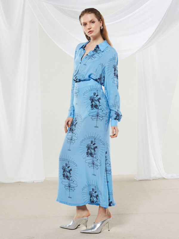 Ananke Cupro Printed Shirt