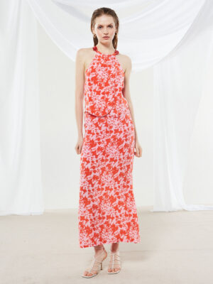 Ananke Dahlia Cupro Printed Skirt