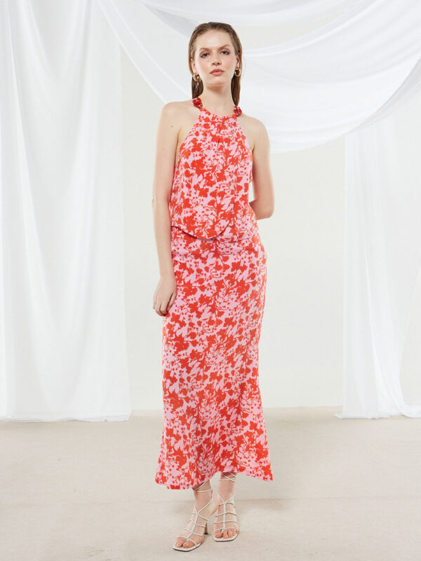 Ananke Dahlia Cupro Printed Skirt