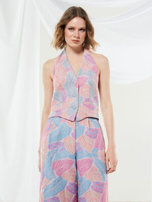 Ananke Clementine Brocade Vest