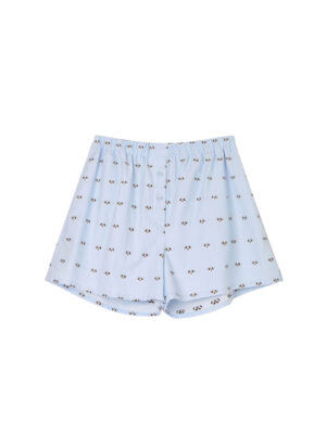 Milkwhite Shorts Blue Pets