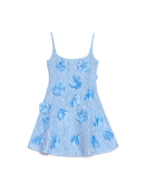 Sister Jane Blooming Jacquard Mini Dress