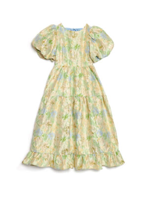 Sister Jane Pasqueflower Jacquard Midi Dress