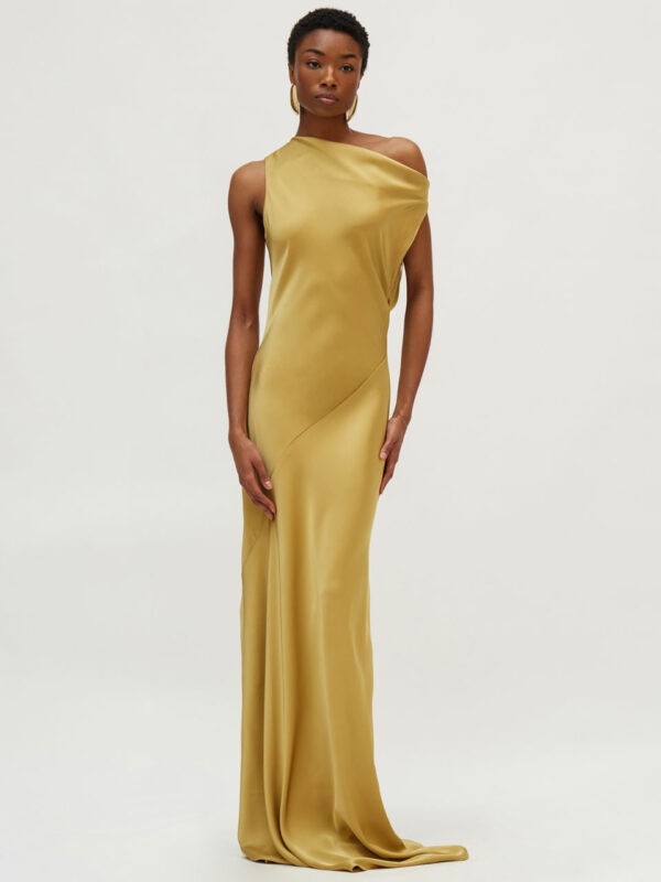 Hemithea Gold Dress