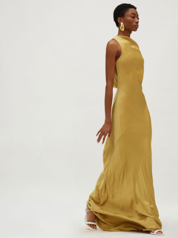 Hemithea Gold Dress