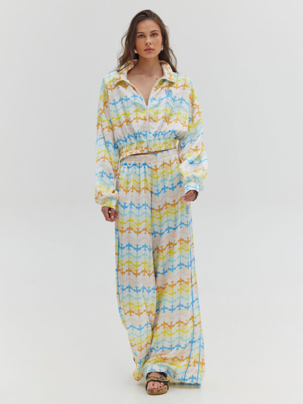 Hemithea Peacock Pants White