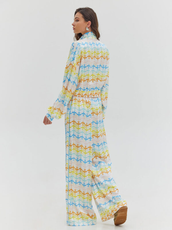 Hemithea Peacock Pants White