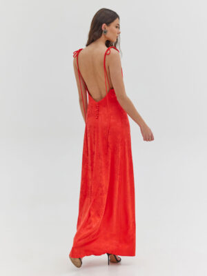 Hemithea Celeste Dress Watermelon Red