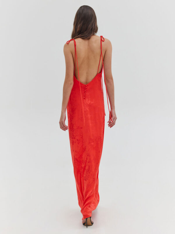Hemithea Celeste Dress Watermelon Red
