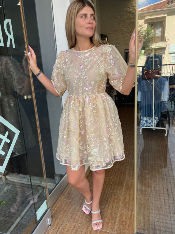 Sister Jane Sunrise Sequin Mini Dress