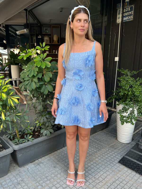 Sister Jane Blooming Jacquard Mini Dress