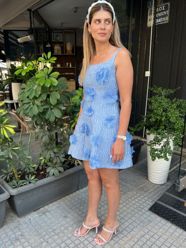 Sister Jane Blooming Jacquard Mini Dress