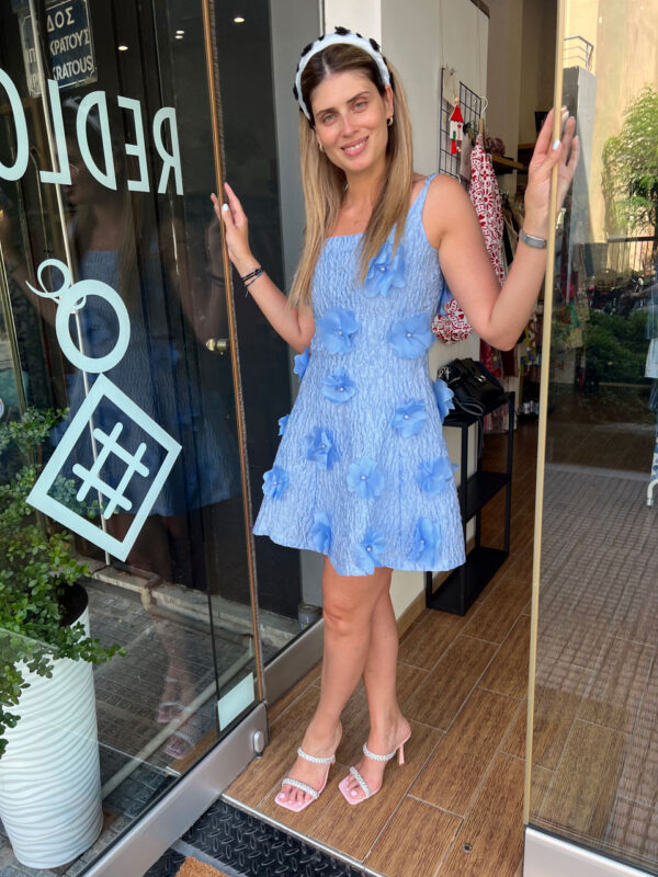 Sister Jane Blooming Jacquard Mini Dress