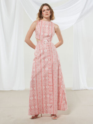 Hemithea Daisy Cotton Cut Out Dress