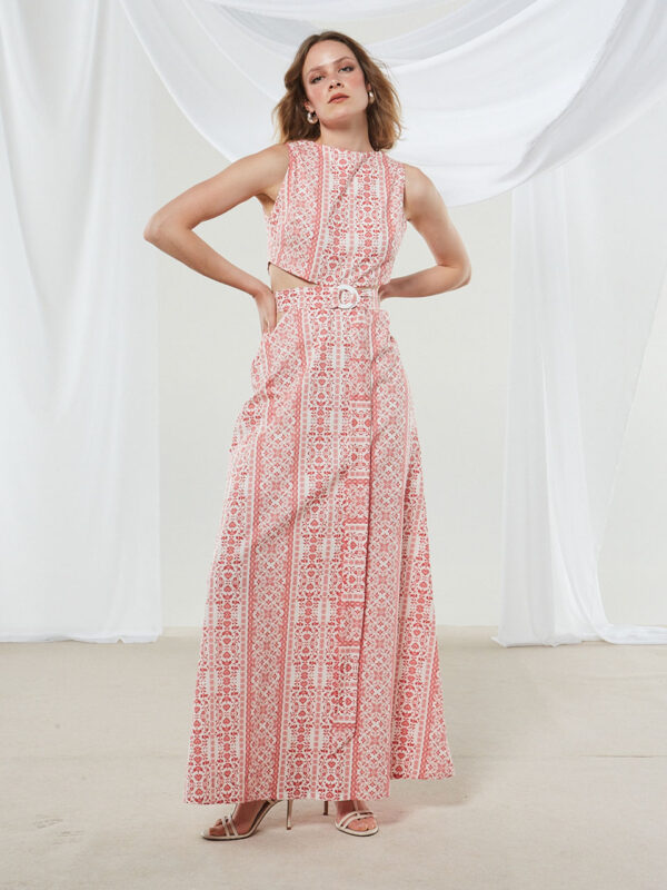 Hemithea Daisy Cotton Cut Out Dress