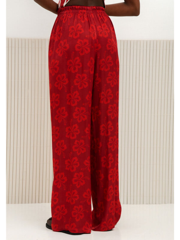 Arpyes Hibiscus Pants Red