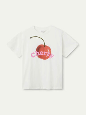 Compania Fantastica White T-shirt with Cherry
