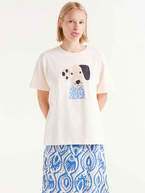 Compania Fantastica Aquaria Dog Print T-shirt