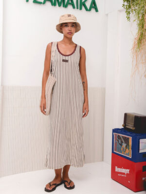 Arpyes Jamaica Basket Dress Brown