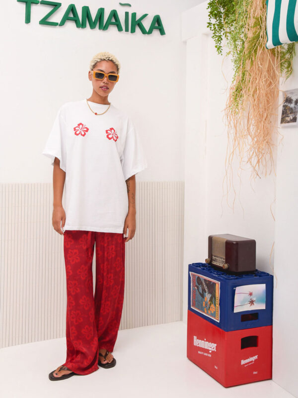 Arpyes Kingston Oversized T-shirt Red