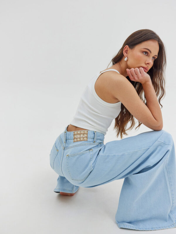 Hemithea Piera Top White