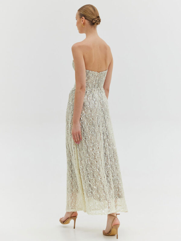 Hemithea Crystal Dress Taupe