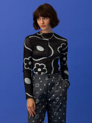 Adelie Pengu Lilly Top Black