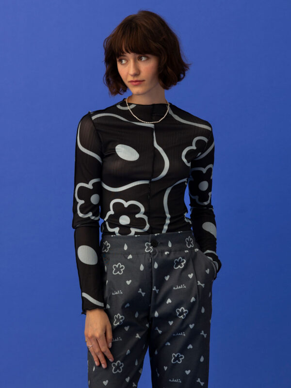Adelie Pengu Lilly Top Black