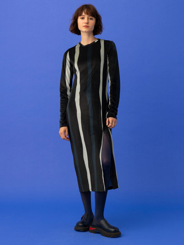 Adelie Pengu Scarlett Dress Stripes
