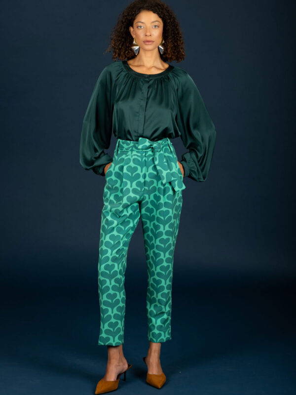 Chaton Agatha Pants Green