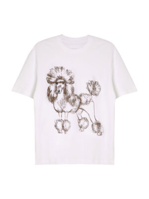 Milkwhite T-shirt Brown Dog