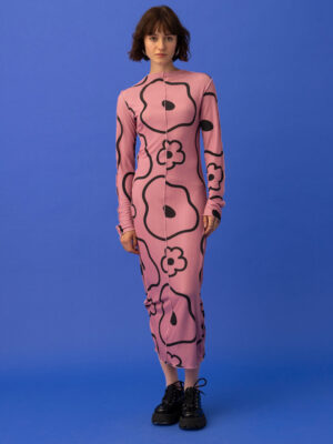 Adelie Pengu Lilliana Dress Pink