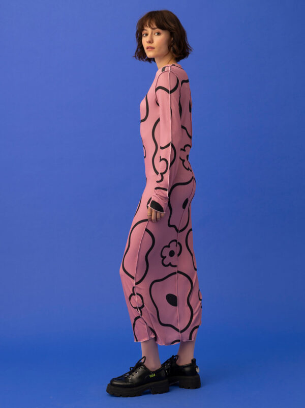 Adelie Pengu Lilliana Dress Pink