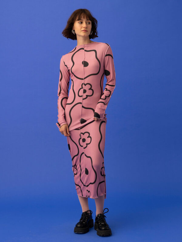 Adelie Pengu Lilliana Dress Pink - Image 3