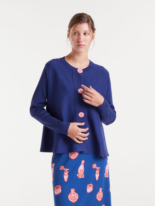 Compania Fantastica Blue Cardigan
