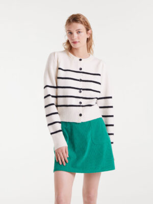Compania Fantastica Ecru Cardigan