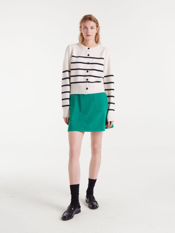 Compania Fantastica Ecru Cardigan