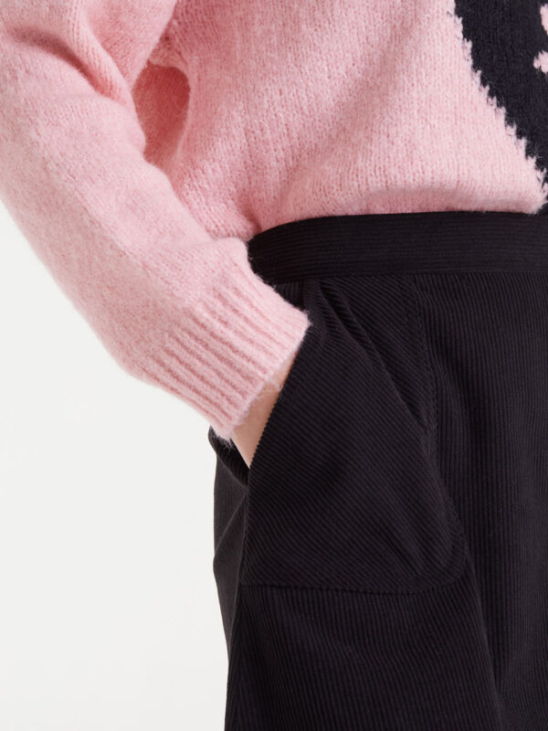 Compania Fantastica Black Short Skirt