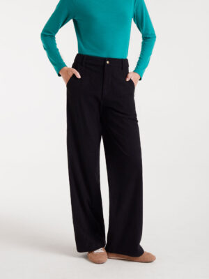 Compania Fantastica Black Corduroy Pants