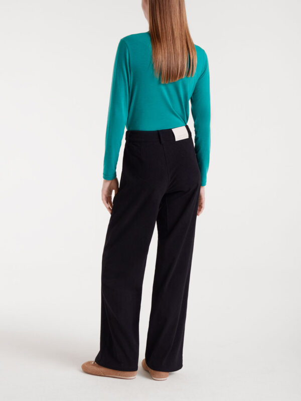 Compania Fantastica Black Corduroy Pants