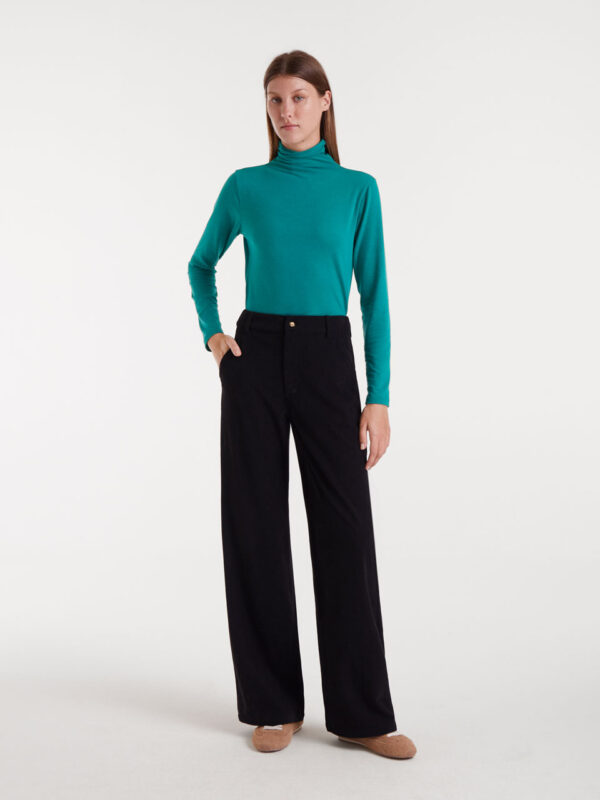 Compania Fantastica Black Corduroy Pants