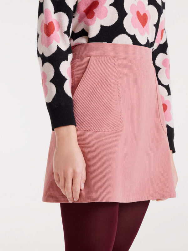 Compania Fantastica Pink Short Skirt