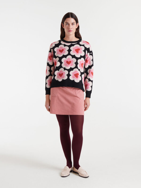 Compania Fantastica Pink Short Skirt
