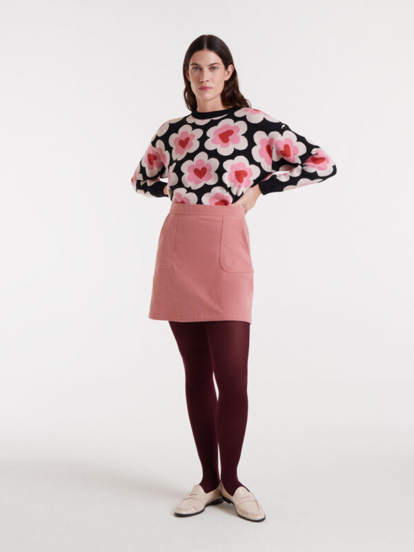 Compania Fantastica Pink Short Skirt
