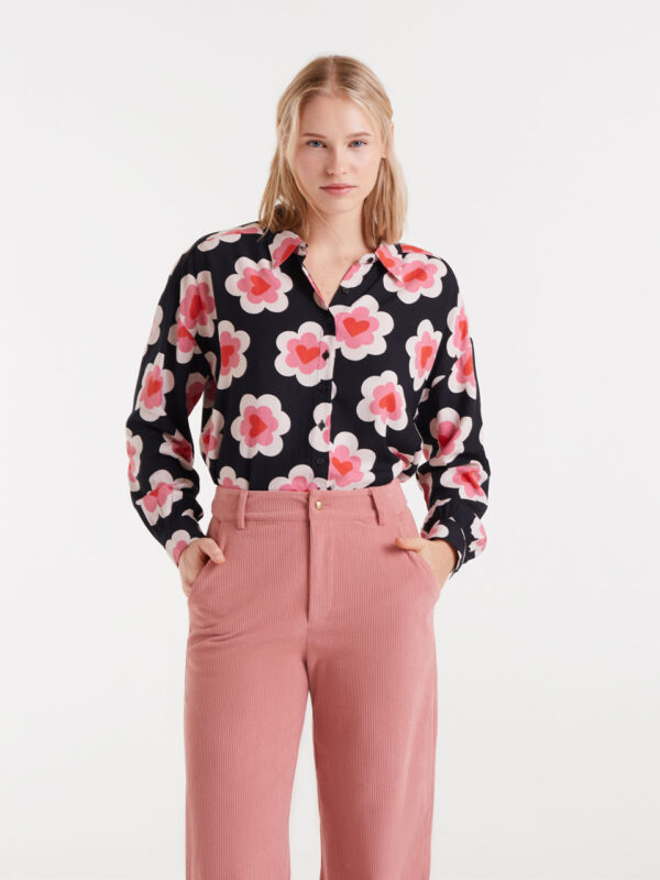 Compania Fantastica Shirt Sweetheart Print