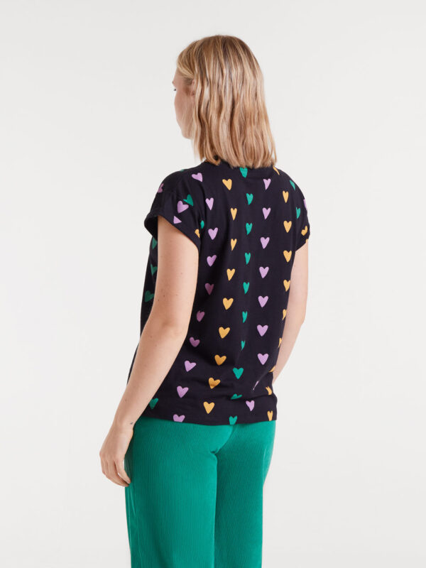 Compania Fantastica T-shirt with Cupid Lines Print