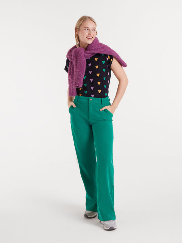 Compania Fantastica T-shirt with Cupid Lines Print