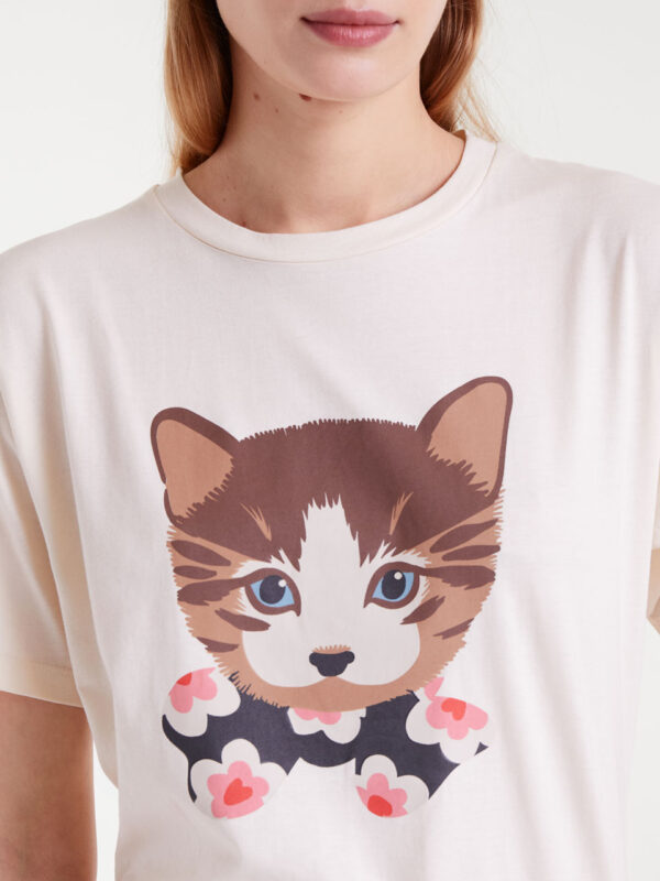 Compania Fantastica T-shirt with Cat